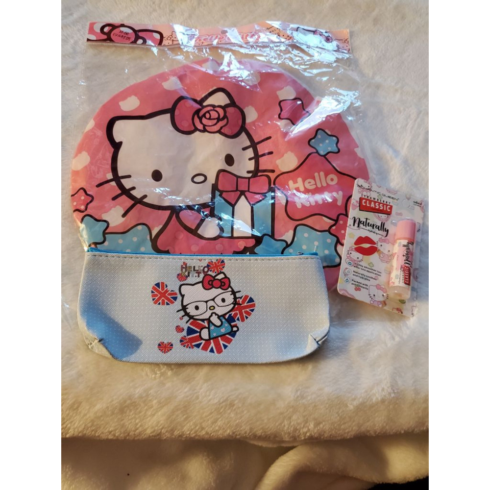Hello Kitty Accessories Set Pink and Blue